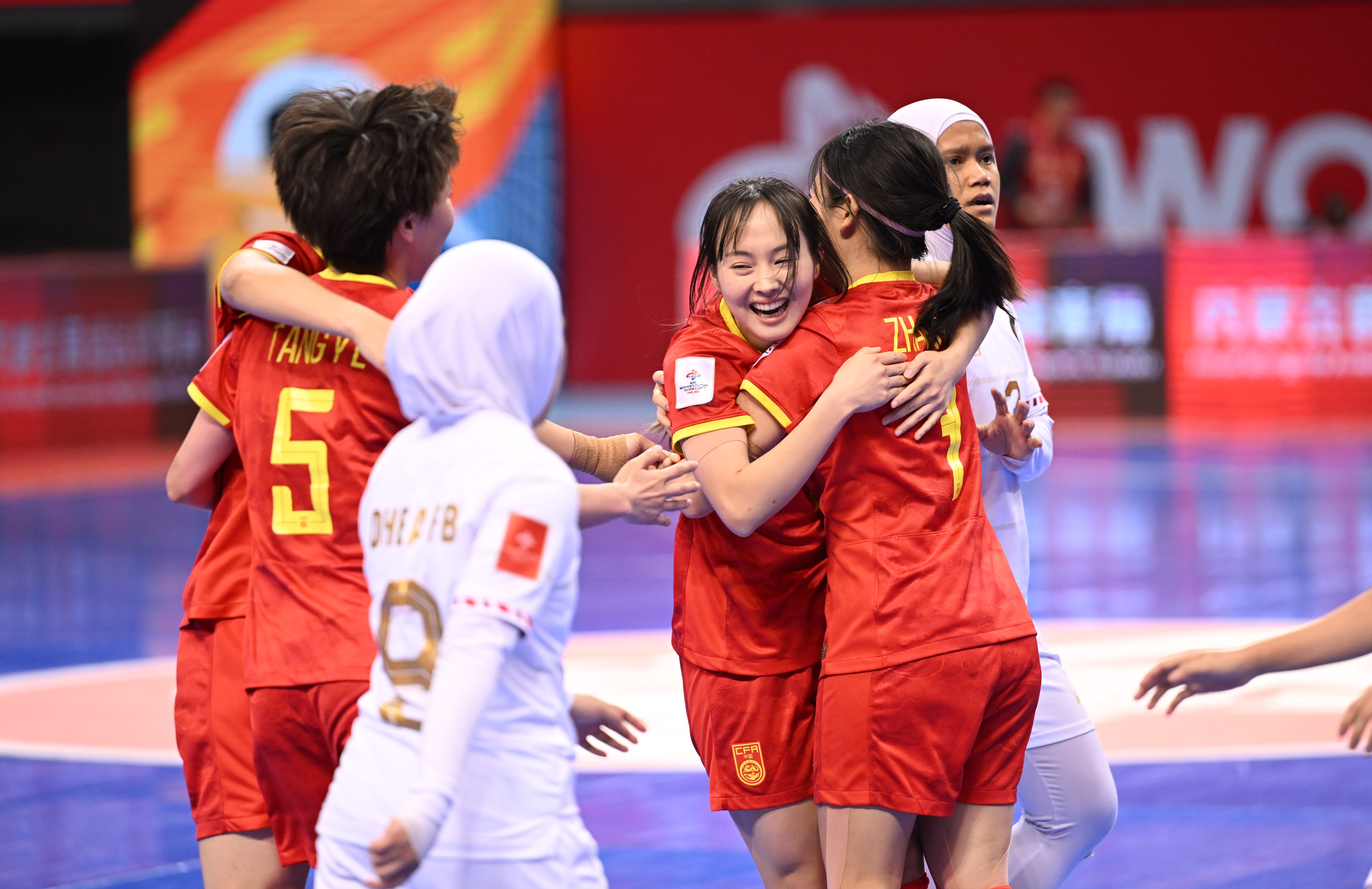 足球赛事中中国女团队实力雄厚