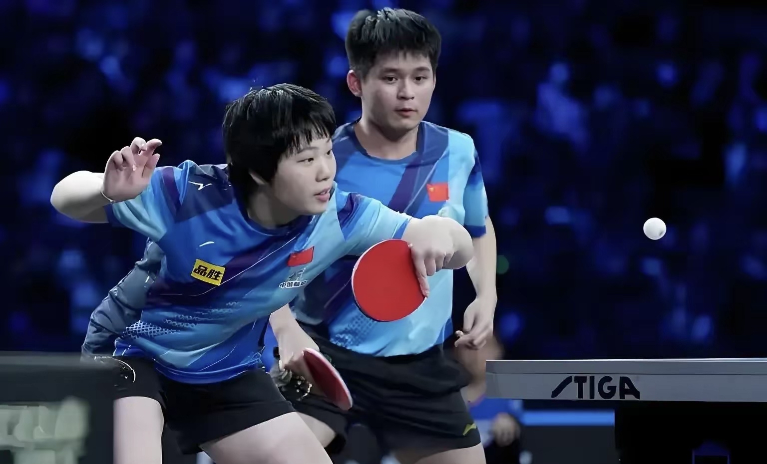 包含中国乒乓球队完胜波兰乒乓球队，奥恰洛夫高光表现的词条